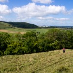 The rolling hills of Cranbourne Chase
