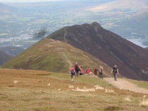 Heading back towards Braithwaite