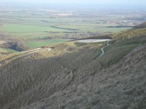 A view of the White Horse 