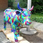 First painted cow spotted in Guildford